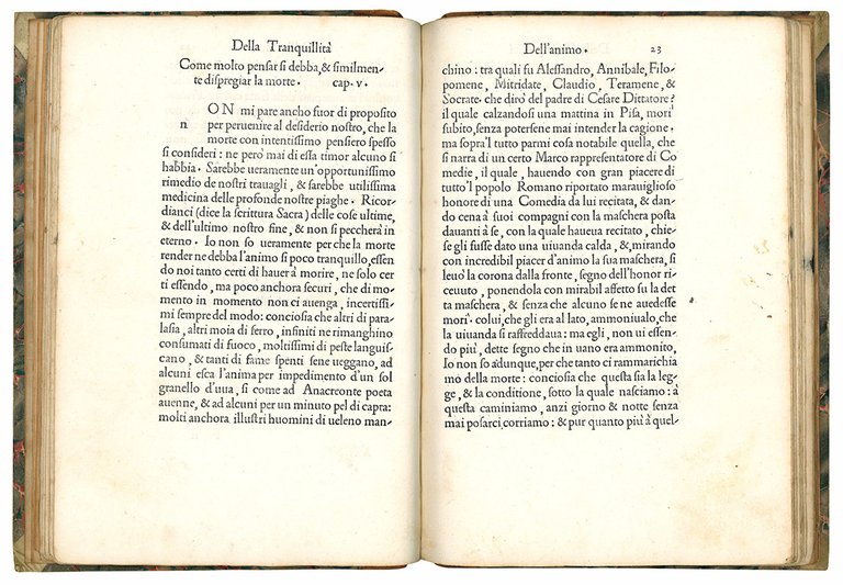 Della vera tranquillità dell'animo