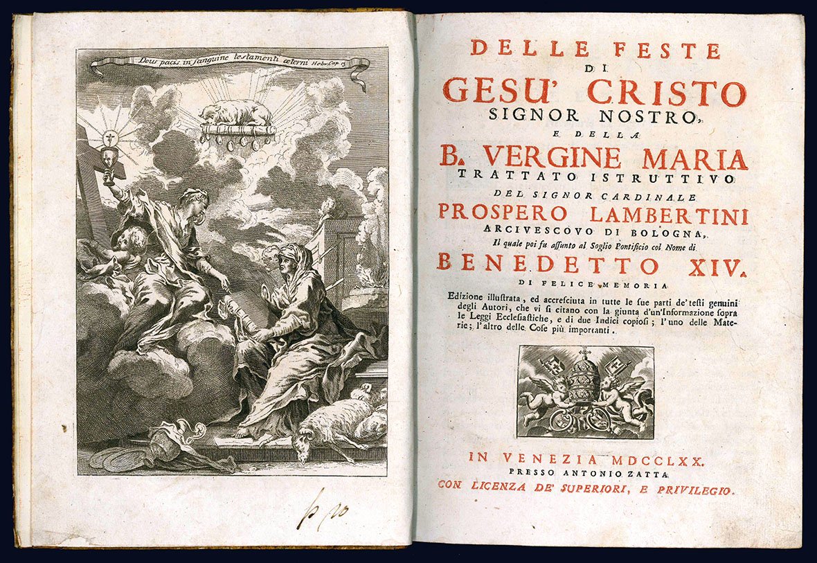 Delle feste di Gesù Cristo signor nostro e della B. …