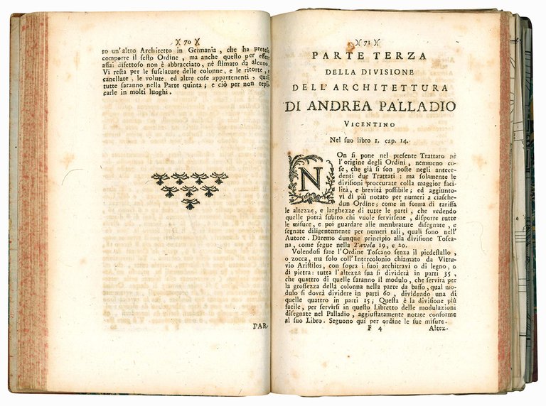 Direzioni a' giovani studenti nel disegno dell'architettura civile, nell'Accademia Clementina …