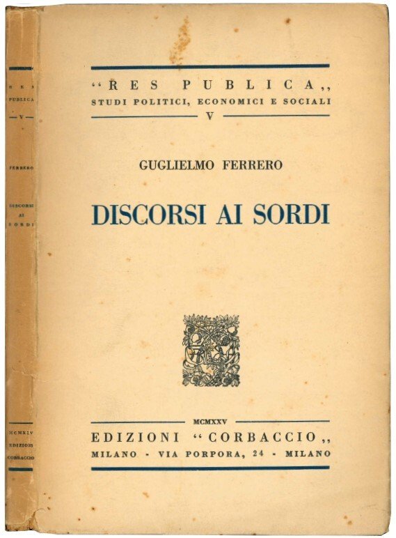 Discorsi ai sordi.