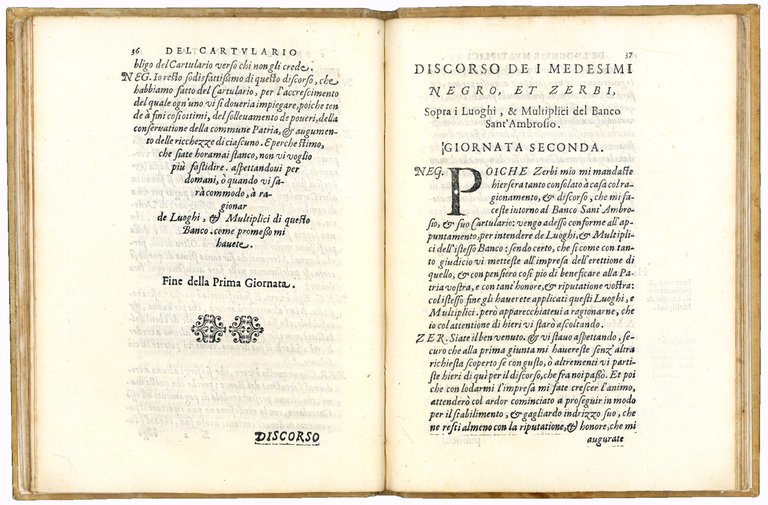 Discorso in forma di dialogo intorno al Banco S. Ambrosio …