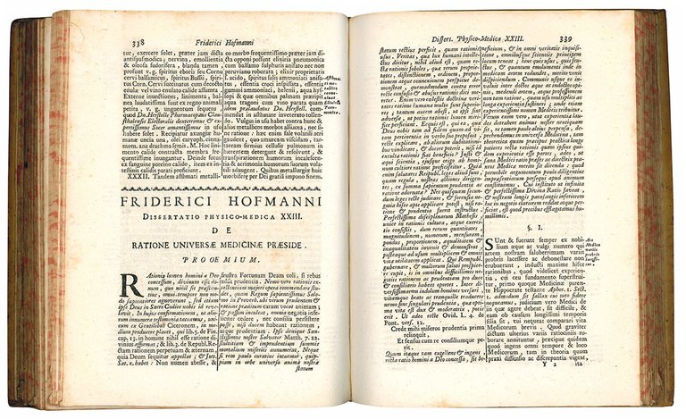 Dissertationes physico-medico-chymicae curiosae selectiores ad systema in medicina rationali traditum …