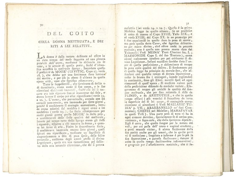 Dissertazione di polizia medica sul Pentateuco in riguardo alle leggi …