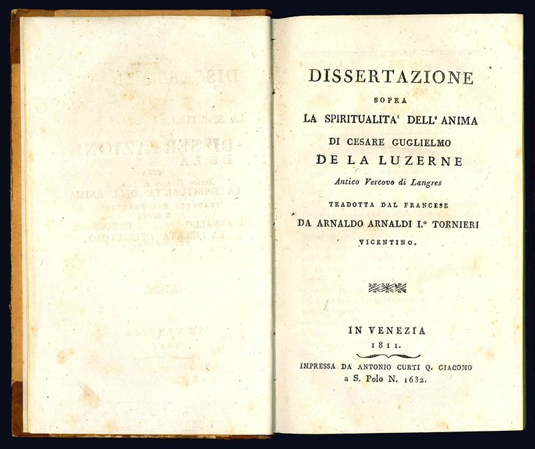 Dissertazioni sopra la verità della religione di Mr. Cesare Guglielmo …