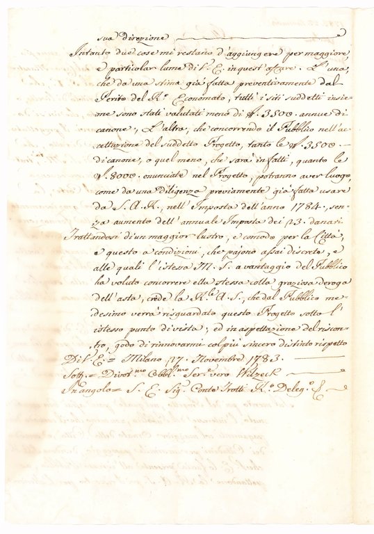 Documenti relativi al progetto di realizzazione di un passeggio pubblico … | Immagine Gallery 3