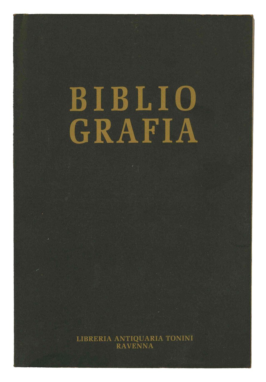 Due cataloghi della Libreria Antiquaria Tonini: nr. 13 'Scelta di … | Immagine principale