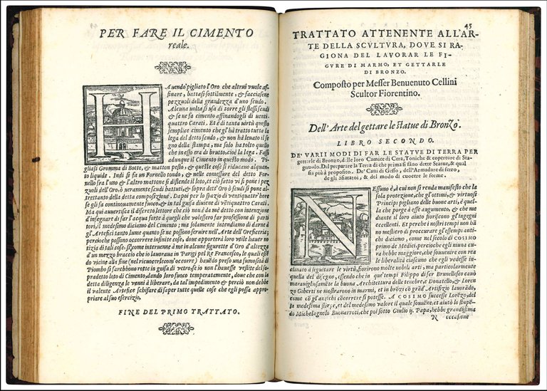 Due trattati uno intorno alle otto principali Arti dell'Oreficeria. L'altro …