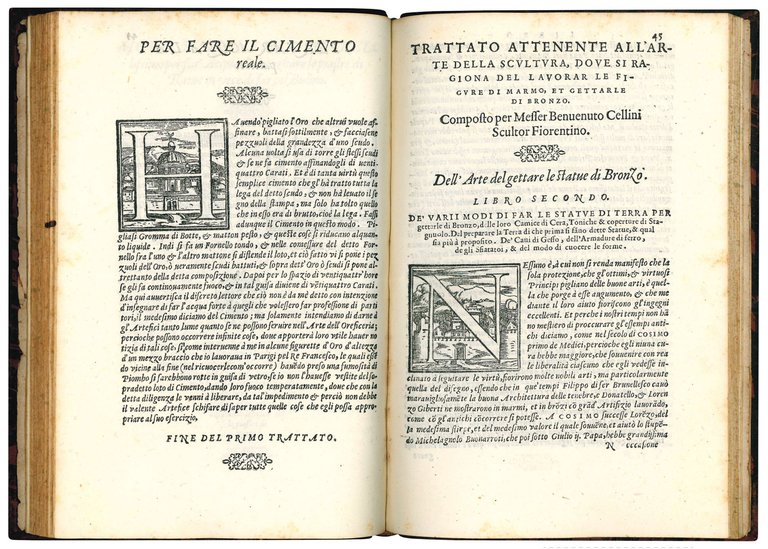 Due trattati uno intorno alle otto principali Arti dell'Oreficeria. L'altro …