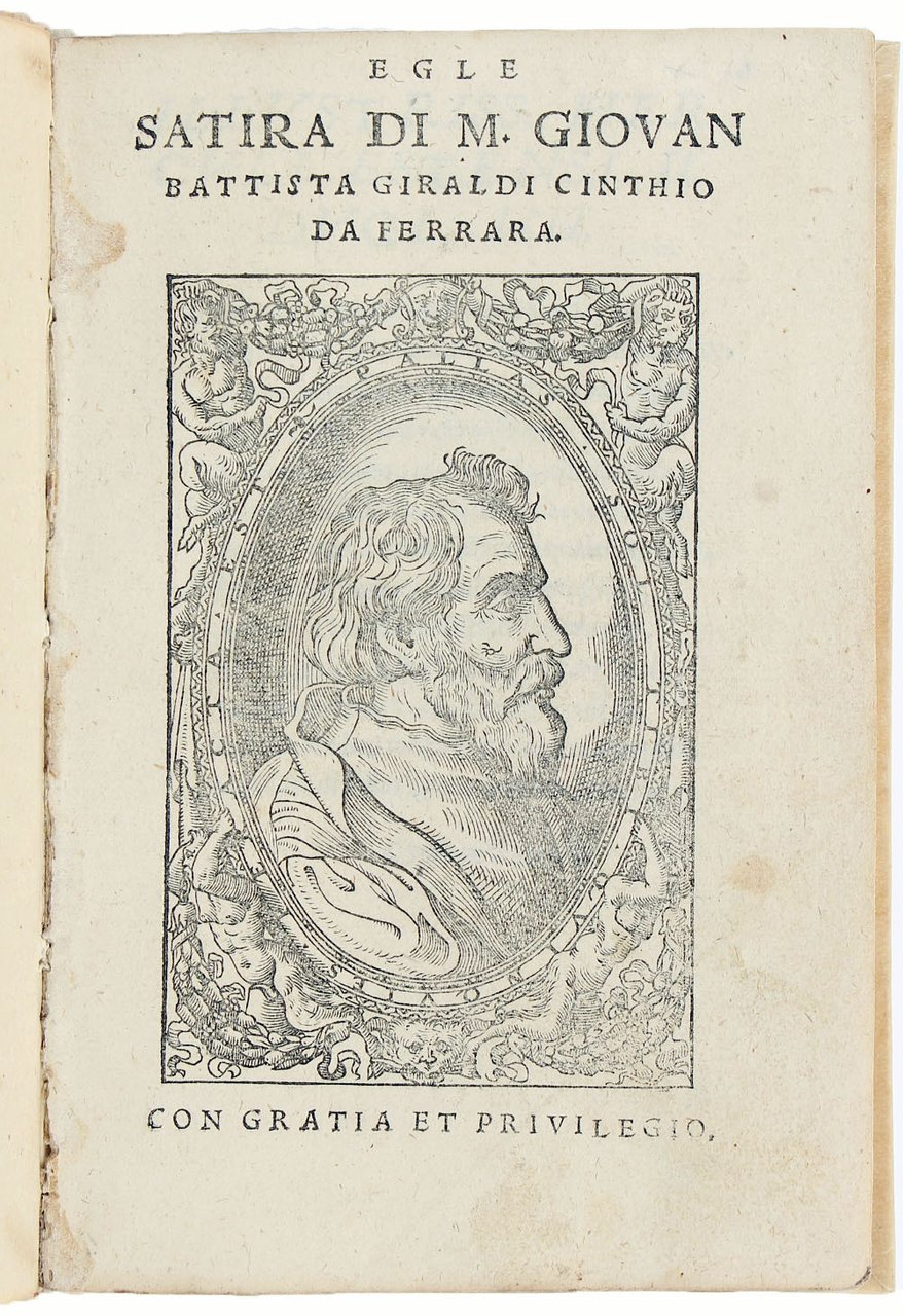 Egle satira di M. Giovan Battista Giraldi Cinthio da Ferrara