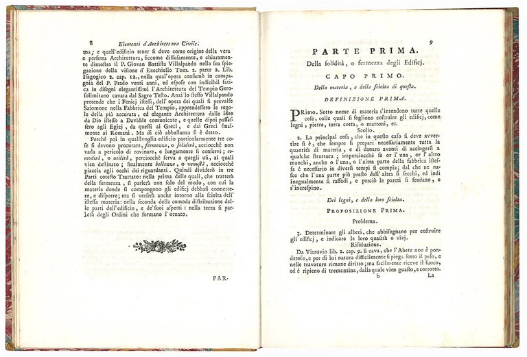 Elementi di architettura civile del padre Federico Sanvitali della Compagnia …