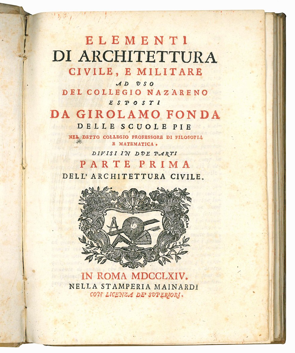 Elementi di architettura civile, e militare ad uso del collegio …