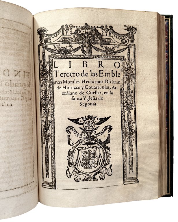 Emblemas morales de Don Iuan de Horozco Covaruvias Arcediano de …