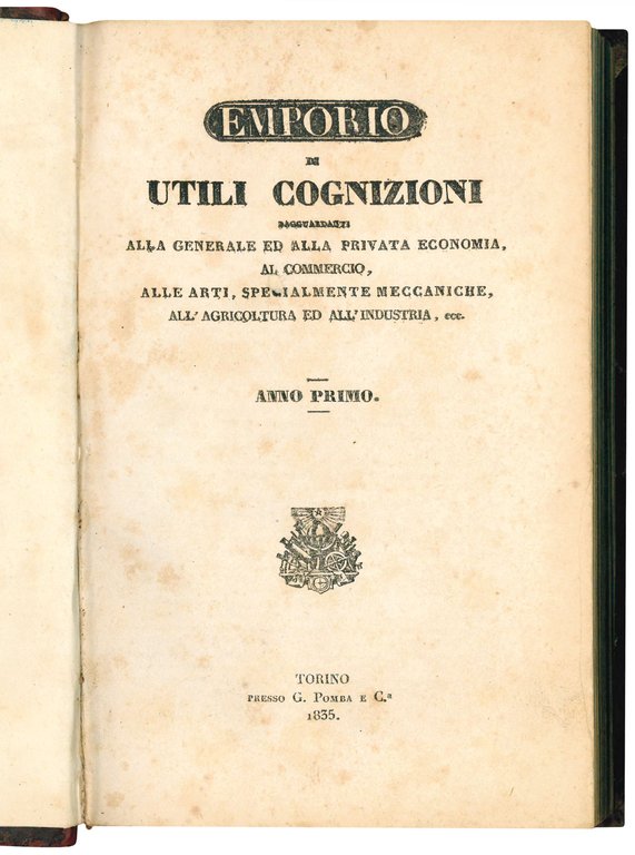 di utili cognizioni ragguardanti alla generale ed alla privata economia, …