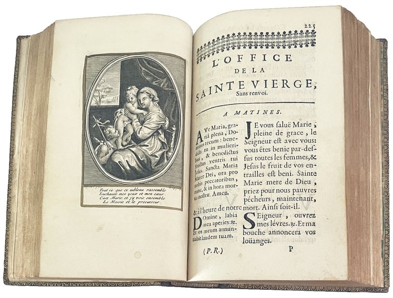 en latin et en français. Contenant l'Office de la Vierge …