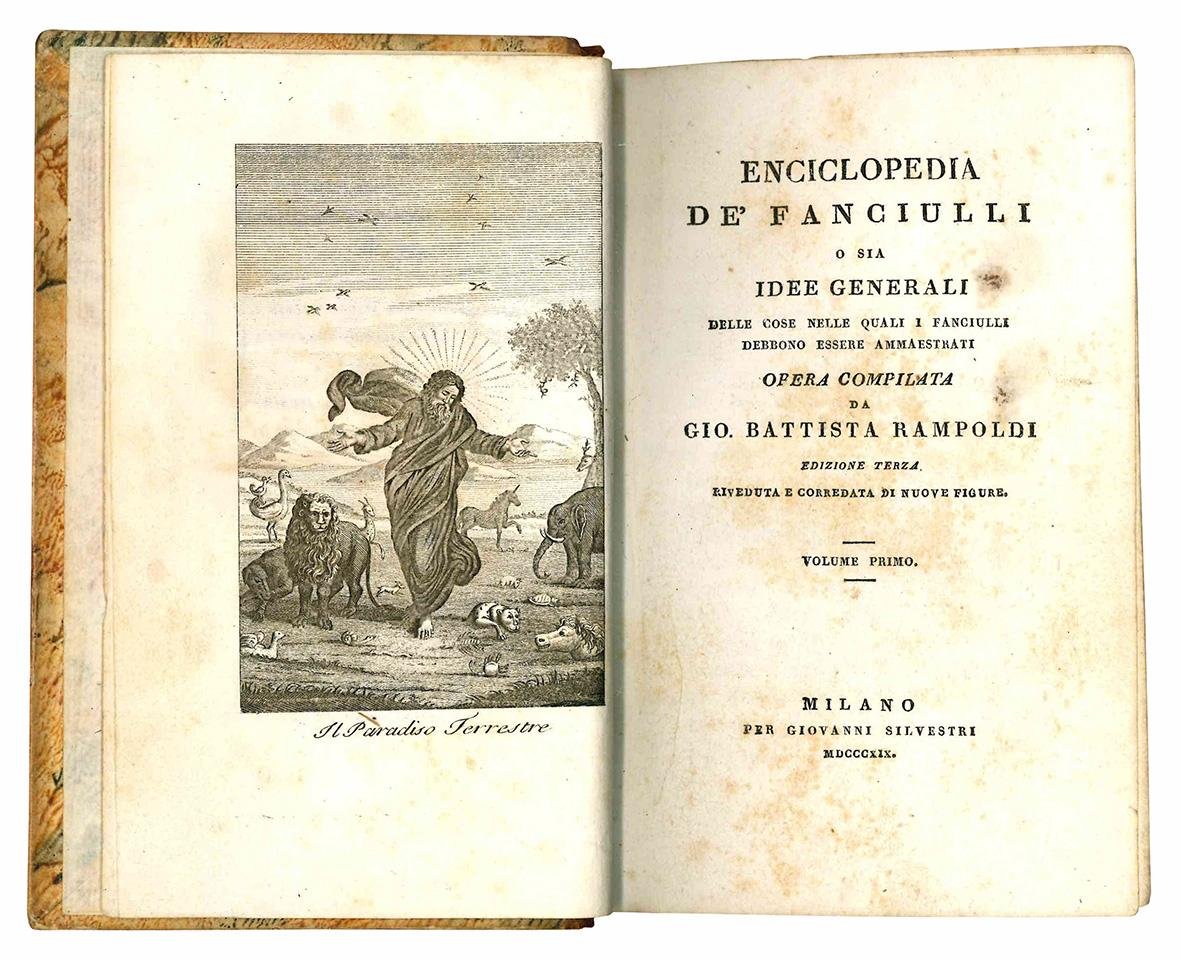 Enciclopedia de' fanciulli o sia idee generali delle cose nelle …