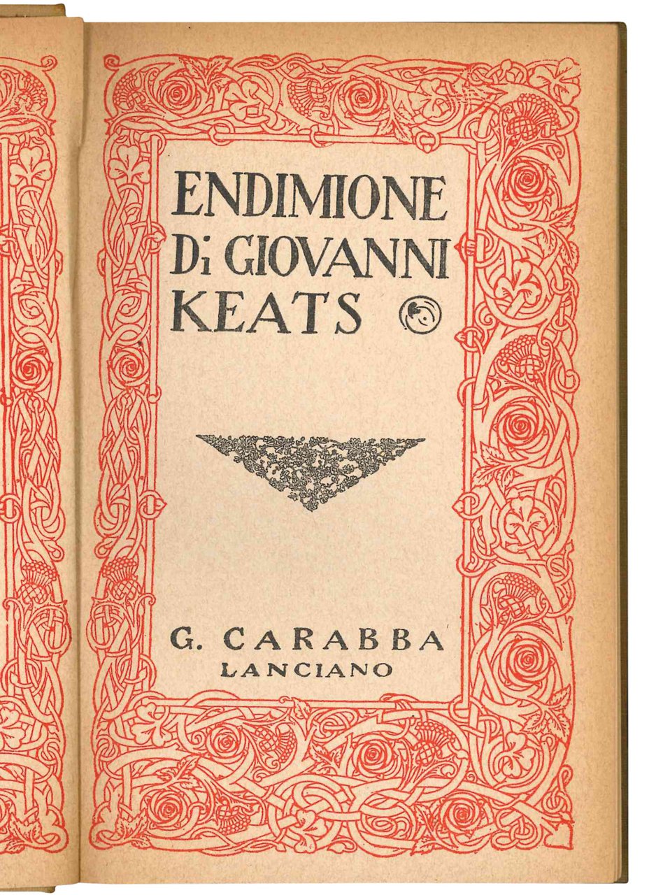 Endimione. | Immagine principale