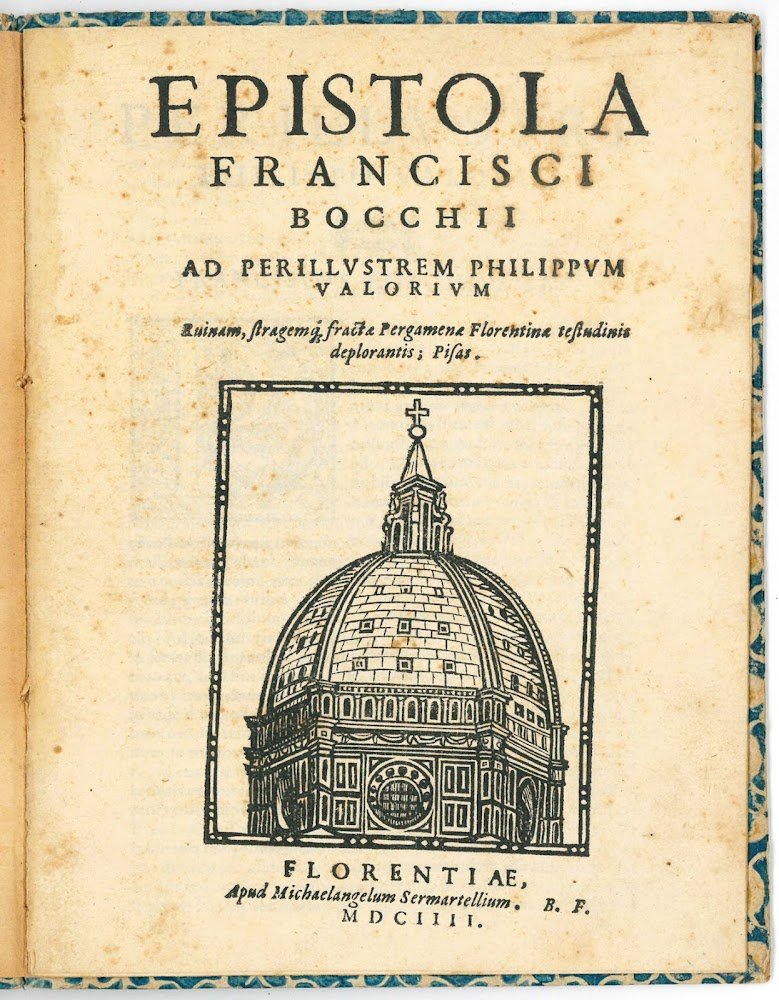 Epistola Francisci Bocchii ad perillustrem Philippum Valorium ruinam, stragemque fractae …