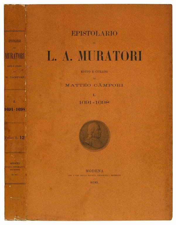 Epistolario di L. A. Muratori edito e curato da Matteo …