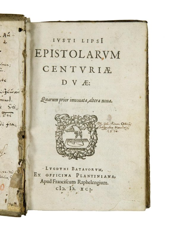 Epistolarum centuriae duae: Quarum prior innovata, altera nova