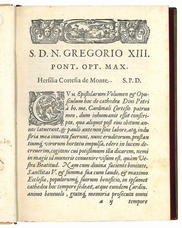 Epistolarum familiarium liber. Eiusdem Tractatus adversus negantem B. Petrum Apostolum …