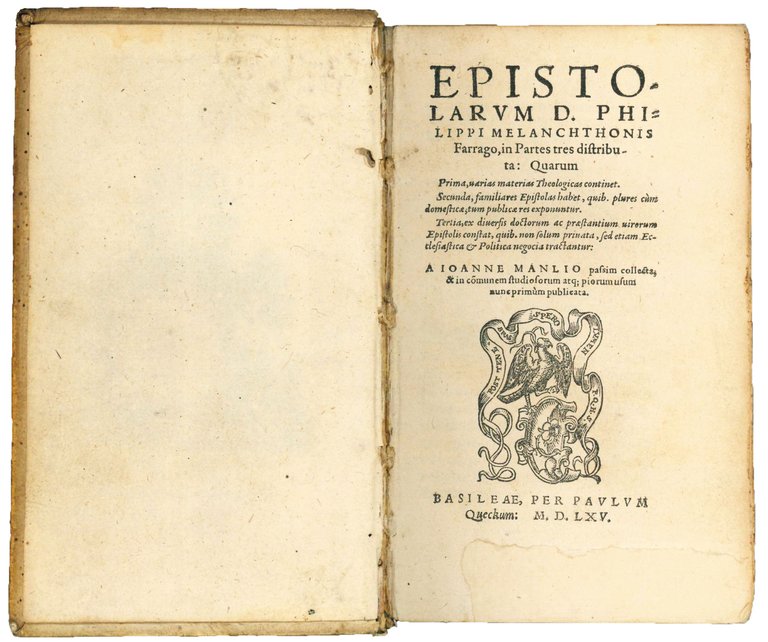 Epistolarum [...] Farrago, in Partes tres distributa: Quarum Prima, varias …