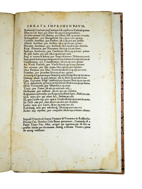 Epistolarum Leonis Decimi Pontificis Max. nomine scriptarum libri sexdecim