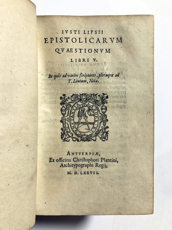 Epistolicarum quaestionum libri V. In quîs ad varios scriptores, plaeraque …