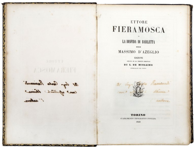 Ettore Fieramosca, o La disfida di Barletta di Massimo d'Azeglio. …