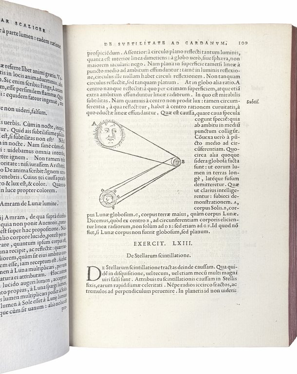 [...] Exotericarum exercitationum liber quintus decimus, de subtilitate, ad Hieronymum …