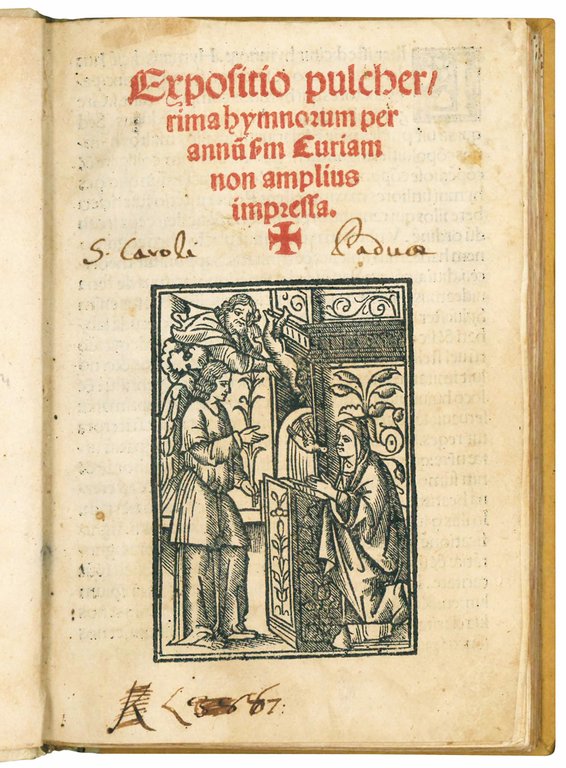 Expositio pulcherrima hymnorum per annum s[ecundu]m Curiam non amplius impressa. …