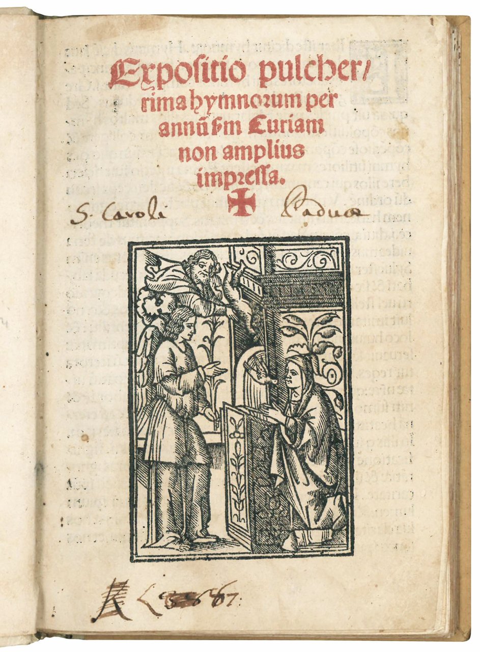 Expositio pulcherrima hymnorum per annum s[ecundu]m Curiam non amplius impressa. …