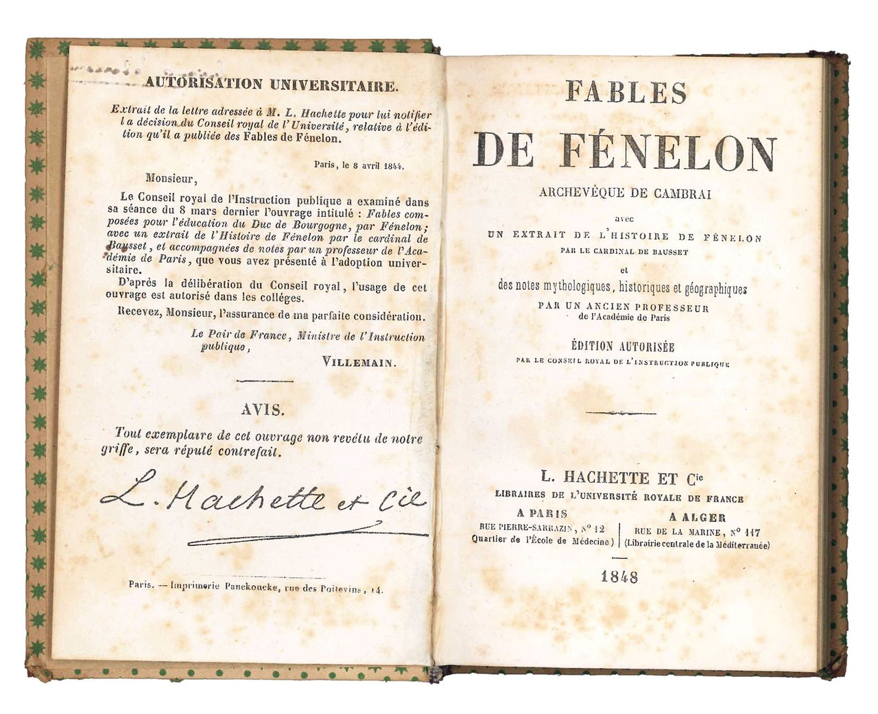Fables de Fénelon archevéque de Cambrai. | Immagine principale