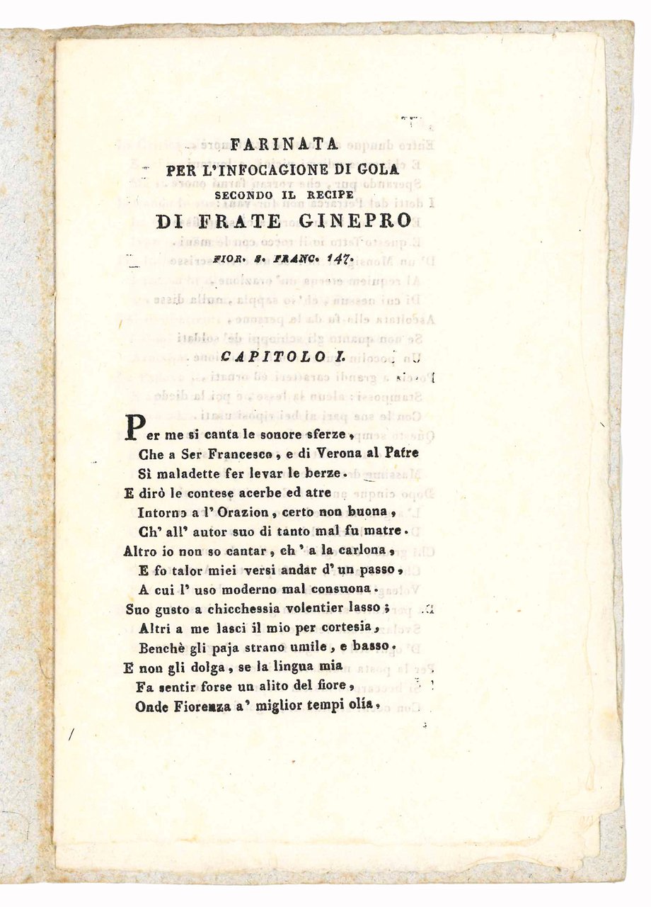Farinata per l'infocagione di gola secondo il recipe di Frate … | Immagine principale