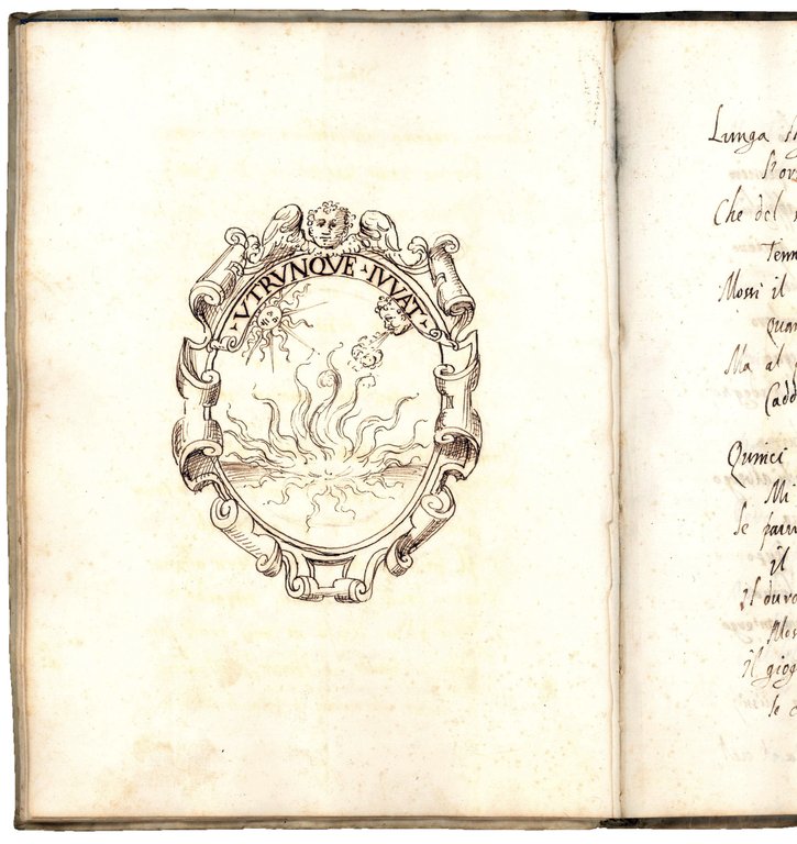 First line of text: "A chi tiene di me la …