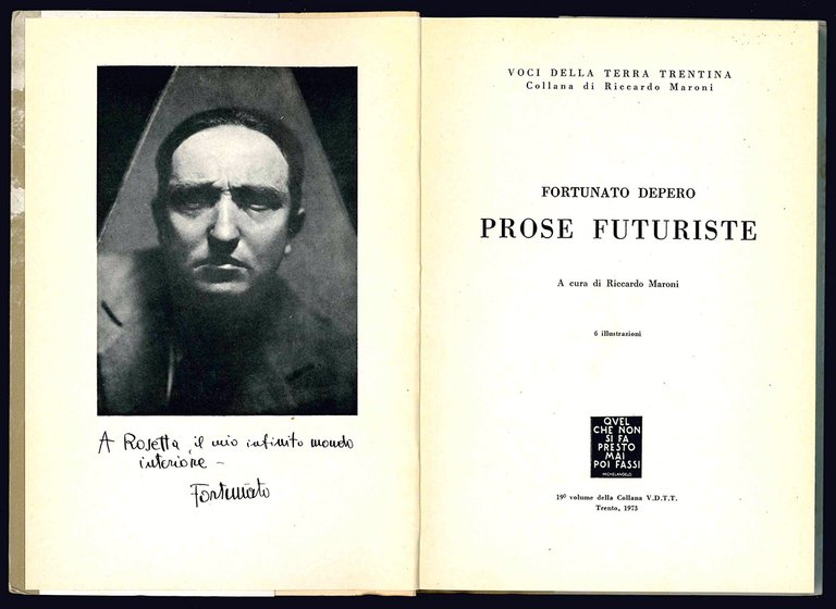 Fortunato Depero. Prose futuriste. A cura di Riccardo Maroni. 6 …