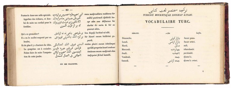 Fransizdjè vè turktchè tekellum riçalèci. Guide de la conversation (grammaire, … | Immagine Gallery 3