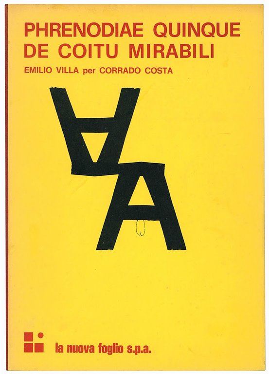 [Front cover:] Phrenodiae quinque de coitu mirabili. Emilio Villa per … | Immagine Gallery 1