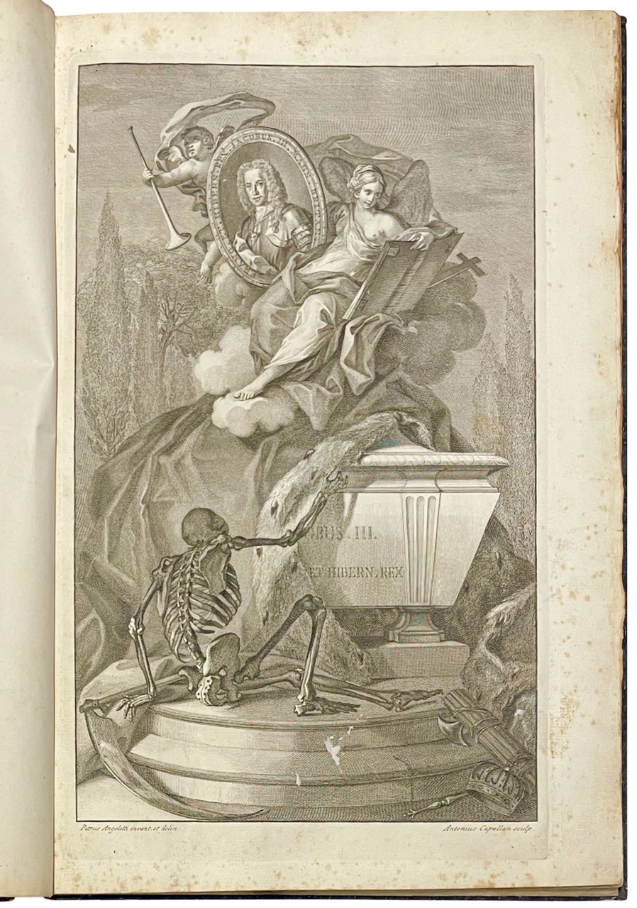 Funerali di Giacomo III. Re della Gran Brettagna celebrati per …