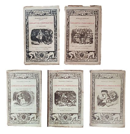 Gargantua e Pantagruele. 5 volumi: vol. I 'Gargantua', vol. II … | Immagine principale