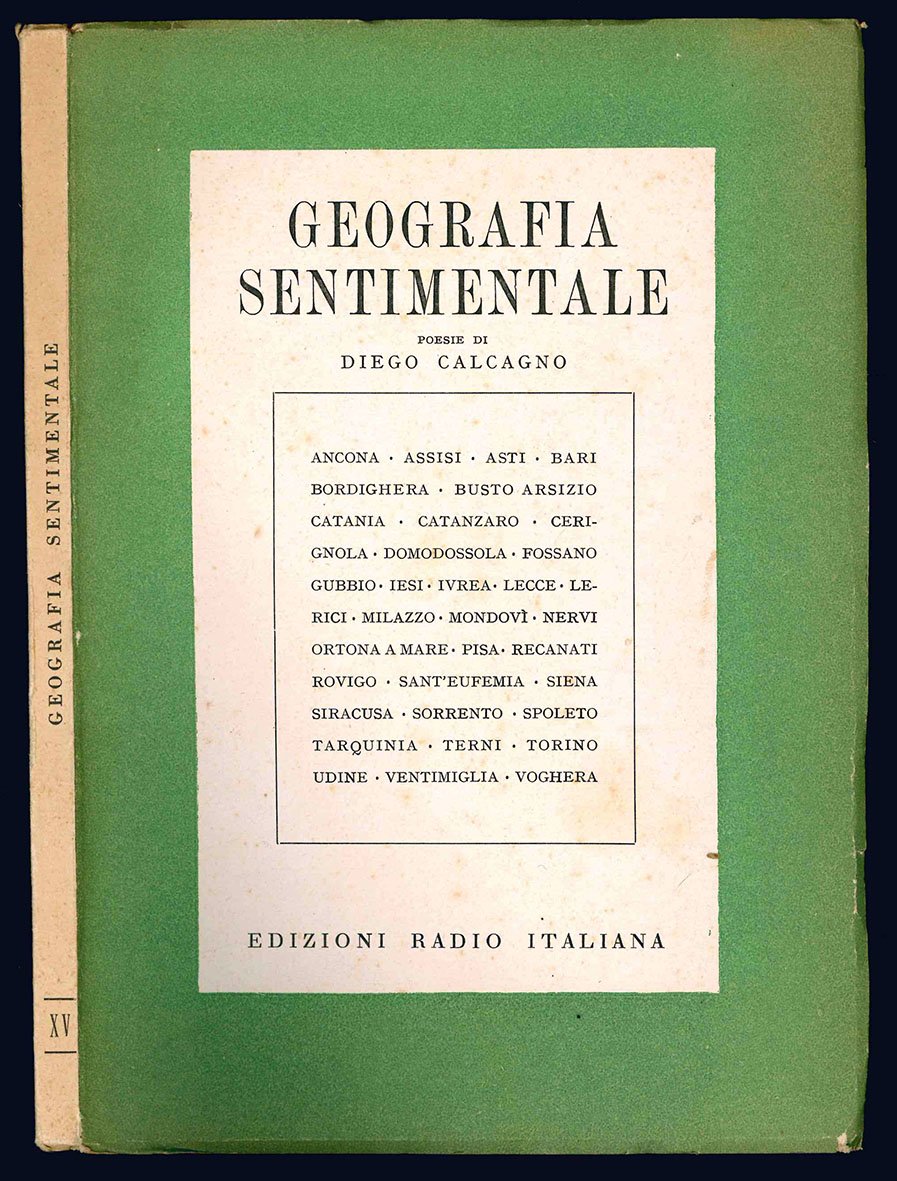 Geografia sentimentale. Poesie di Diego Calcagno.