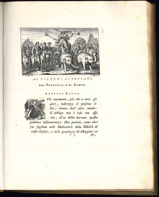 Giudizio degli antichi poeti sopra la moderna censura di Dante, …