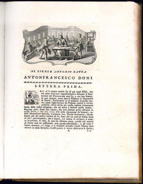 Giudizio degli antichi poeti sopra la moderna censura di Dante, …