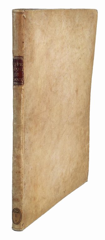 Giudizio degli antichi poeti sopra la moderna censura di Dante, …