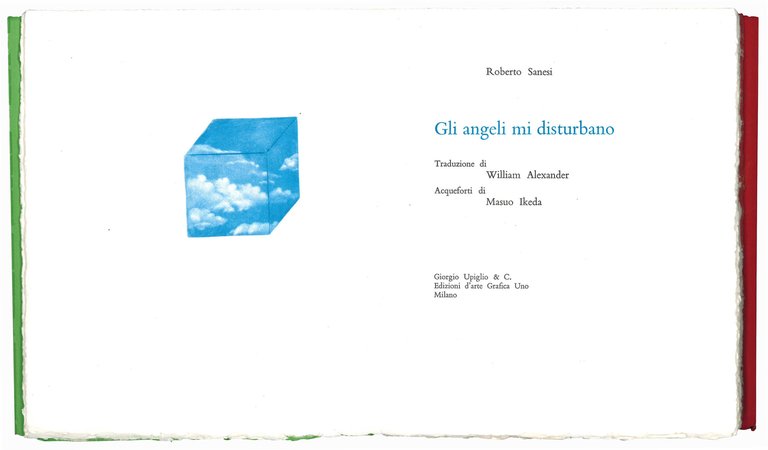 Gli angeli mi disturbano. Traduzione di William Alexander; acqueforti di …