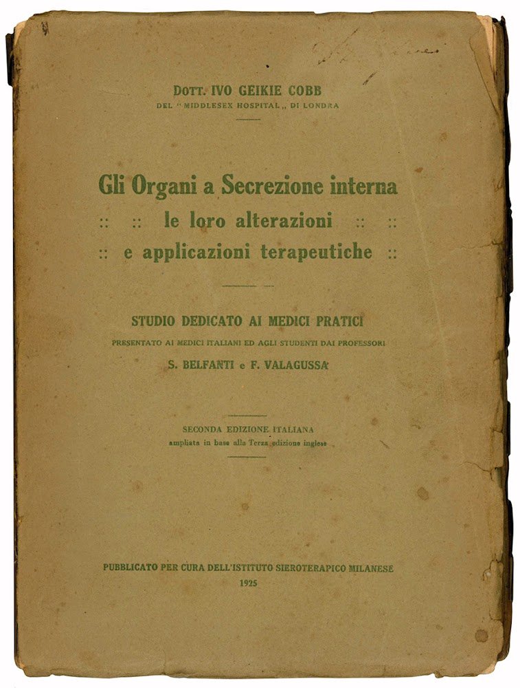 Gli organi a secrezione interna. Le loro alterazioni e applicazioni …