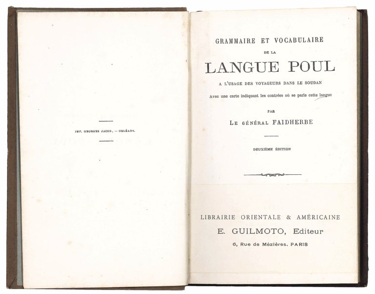 Grammaire et vocabulaire de la langue poul à l'usage des … | Immagine Gallery 3
