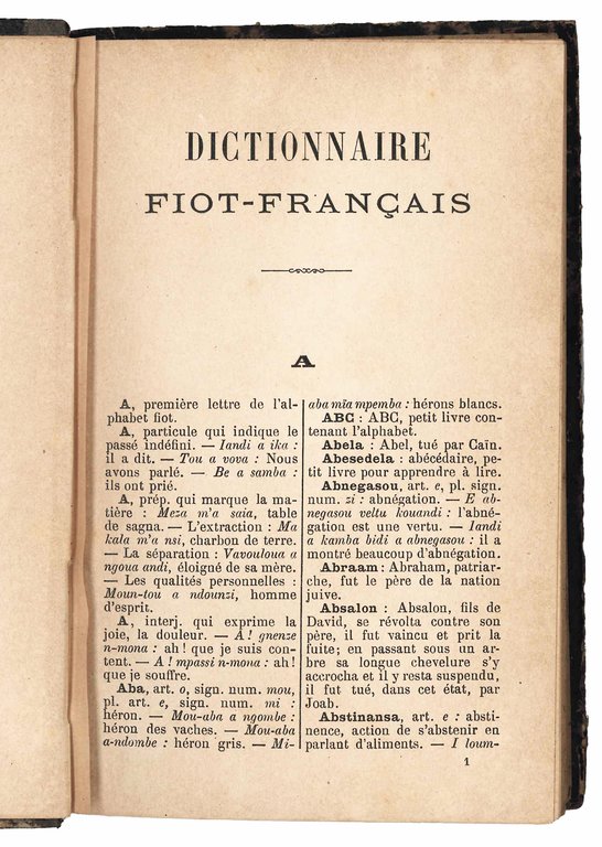 Grammaire fiote ou grammaire de la langue du Congo [offered … | Immagine Gallery 4