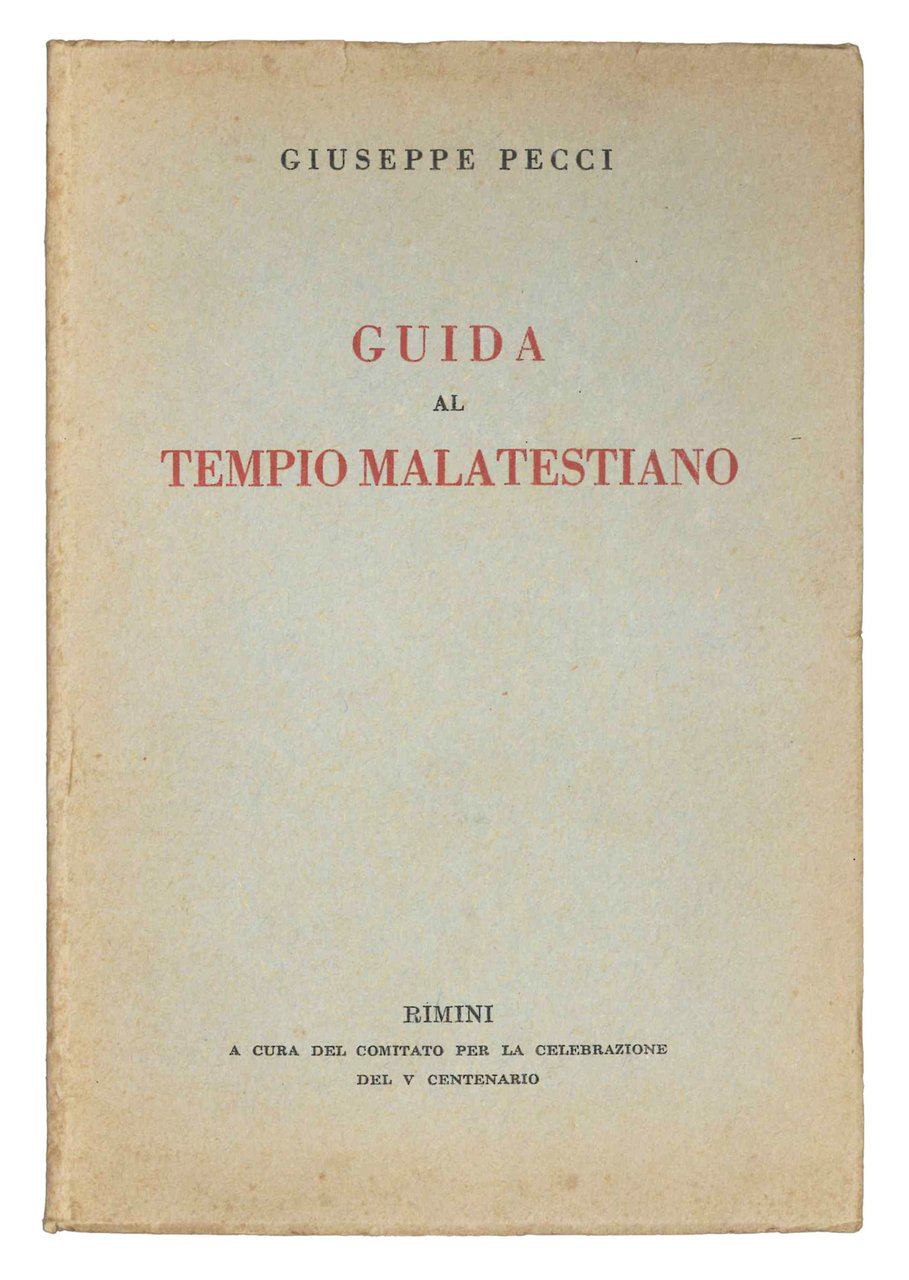 Guida al tempio malatestiano.