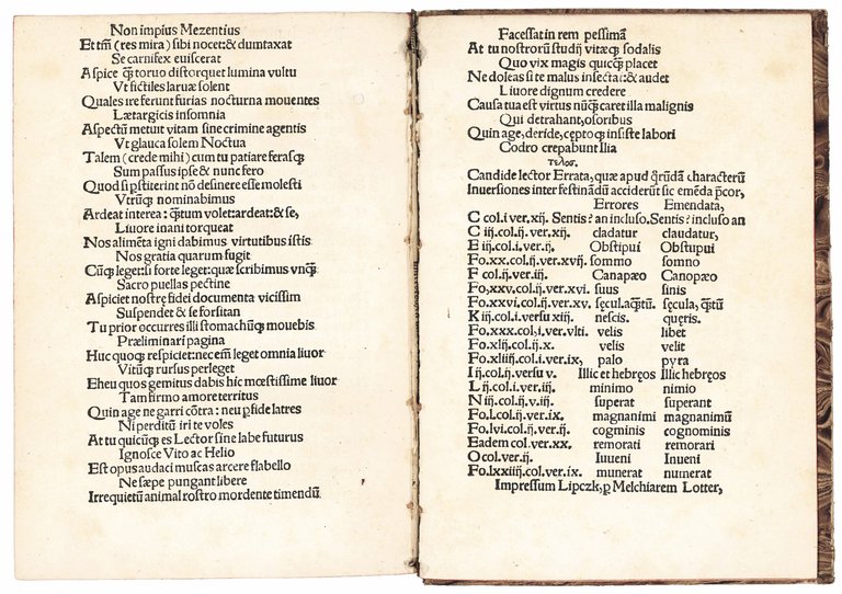 Heroidu[m] Christianarum Epistolae. opus Novitium nuper aeditum. Anno M.D.xiiij. Colophon: … | Immagine Gallery 2