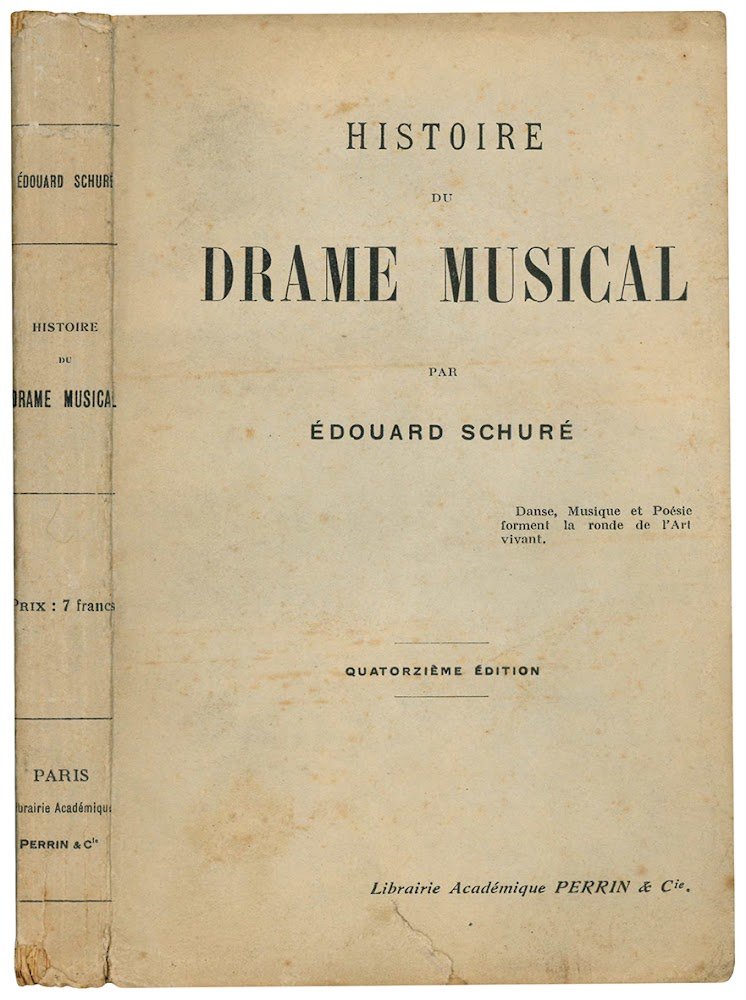 Histoire du drame musical. Quatorzième édition.
